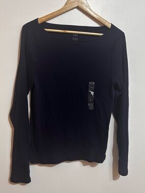 GAP Women's Long Sleeve Boatneck Top